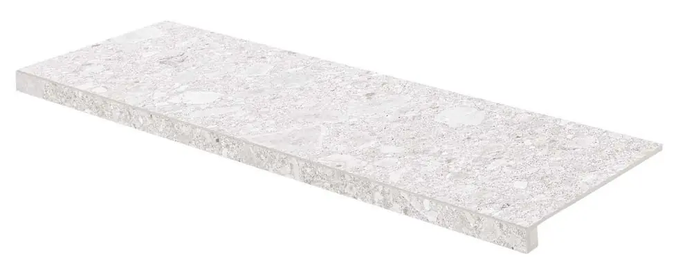 Aanbieding Rave Rice - schodová tvarovka 29,8x119,8 bílošedá (DCFVD899)