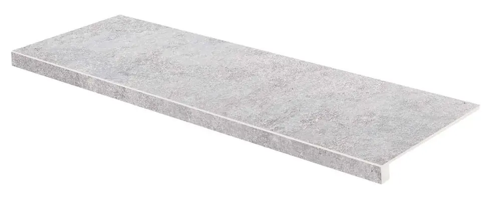 Favoriet Shade Gravel - schodová tvarovka 29,8x119,8 světle šedá (DCFVD888)