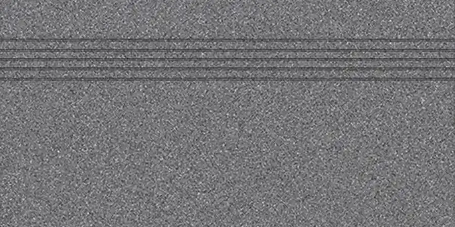 Korting Taurus Granit (65 Antracit) - schodovka rektifikovaná 30x60 antracitově šedá, tl. 9 mm (TCPSR065)