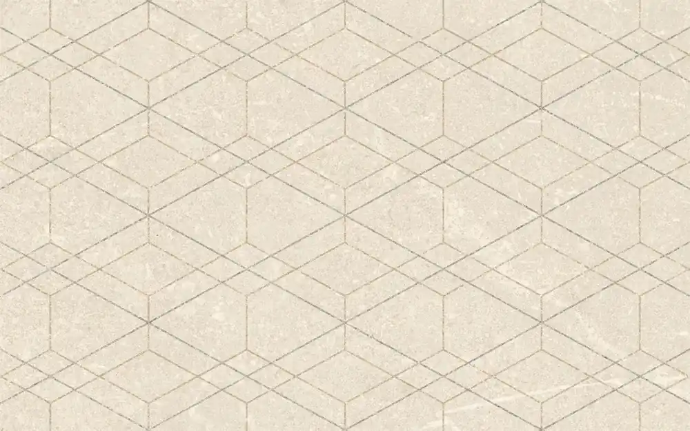 Ingastone crema dekor B polysk - obkládačka 25x40 krémová lesklá (169376) Op = Op