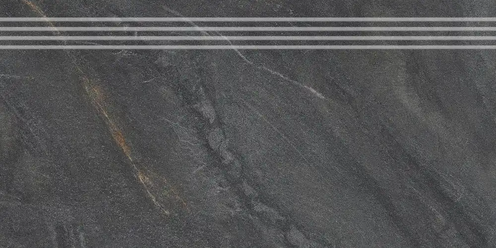 Granby dark grey stopnica mat - schodovka rektifikovaná 29,7x59,7 šedá (170153) Betaalbaar