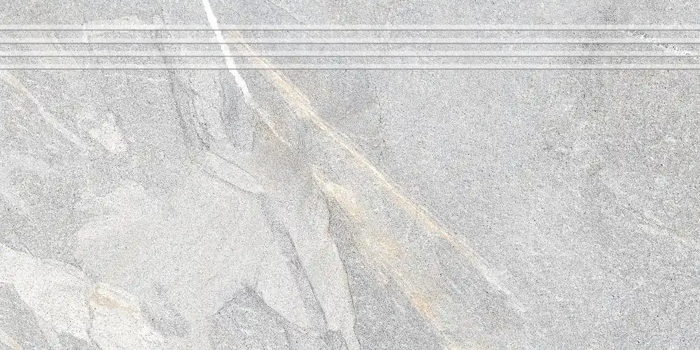 Granby light grey stopnica mat - schodovka rektifikovaná 29,7x59,7 šedá (170154) Goedkoop