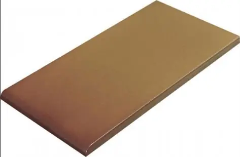 Direct Verzonden Miodowa glazed - parapet 10x20 béžová hladká (104276)