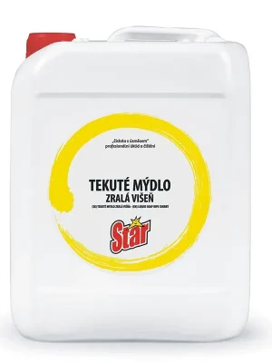 Akční Cena STAR tekuté mýdlo zralá višeň, 5l (351.l03943)