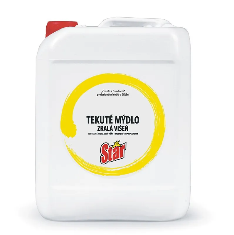 Akční Cena STAR tekuté mýdlo zralá višeň, 5l (351.l03943)