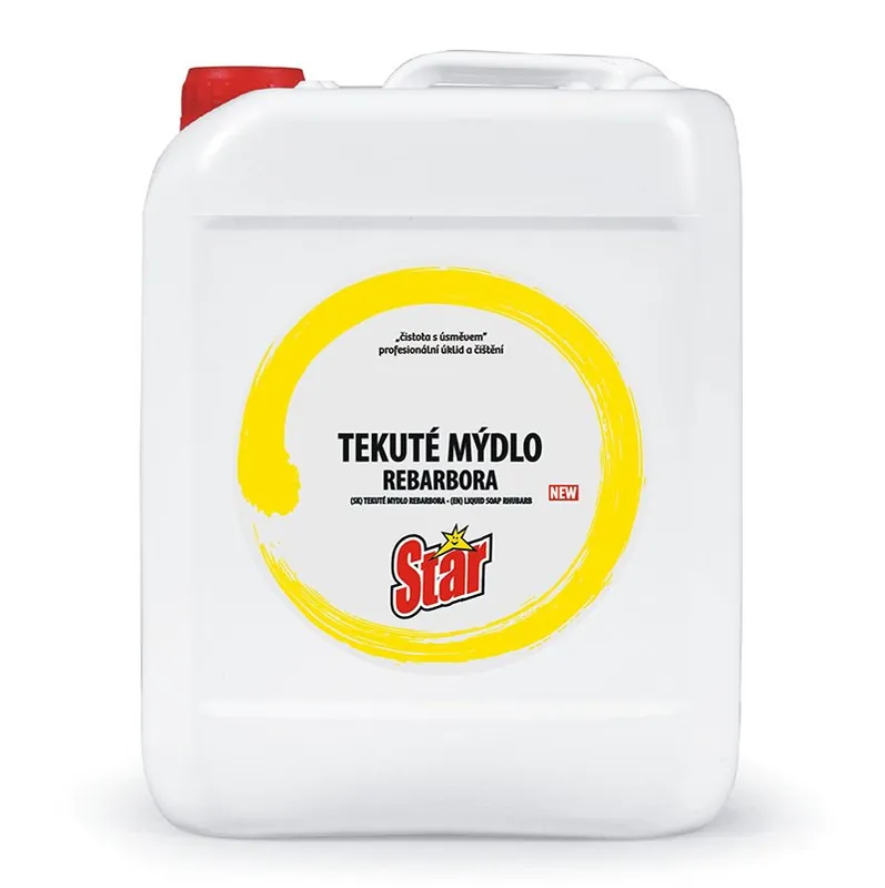 STAR tekuté mýdlo rebarbora, 5l (351.03446) Must-Have