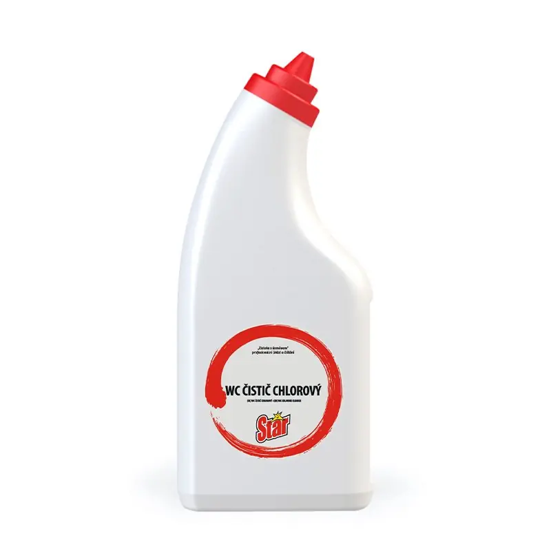 Značkový STAR WC čistič chlorový, 750ml (21G.7426)