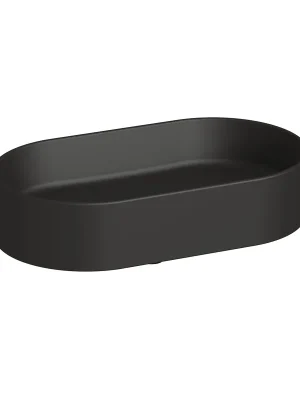Astra - umyvadlová mísa 53x31 cm, oválná, bez přepadu, černá matná (H8183667161121) Must-Have