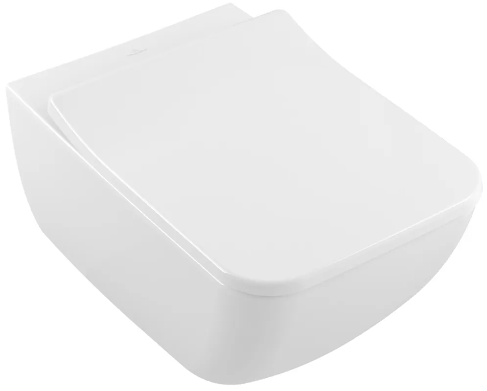 Rechtstreeks Van De Fabrikant Venticello - závěsné WC se sedátkem SoftClosing, DirectFlush, CeramicPlus, alpská bílá (4611RSR1)