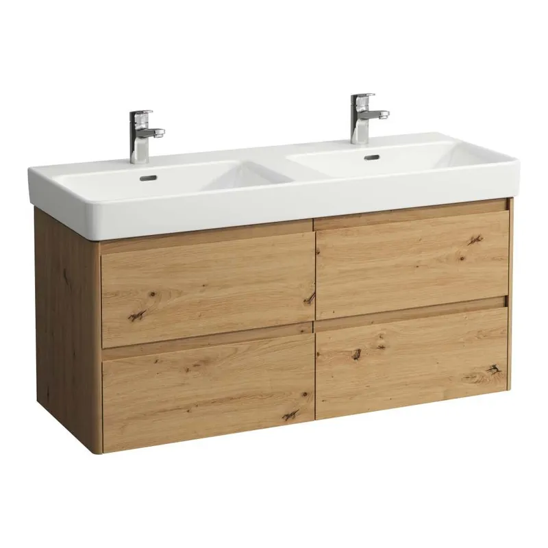 Voordeelprijs Base 2.0 - skříňka 117x44,5 pod umyvadlo H814966, 4 zásuvky, divoký dub (H4113241082671)