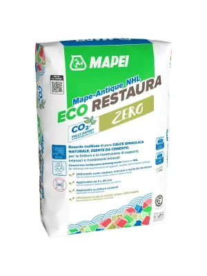 Mape-Antique NHL Eco Restaura - víceúčelová, paropropustná vyrovnávací malta bez obsahu cementu na bázi čistého přírodního hydraulického vápna, slonovina (2AM345225) Superprijs