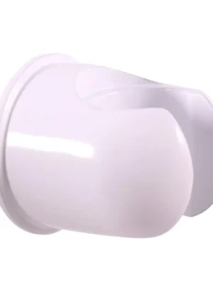 Bestel Nu Držák sprchy, kovový, bílá lesklá (MD0904B)