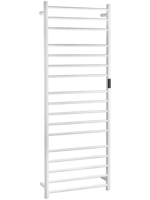 Direct Verzonden Elektrický sušák ručníků 600x1680 mm, 285 W, nerez, bílá (704151064)