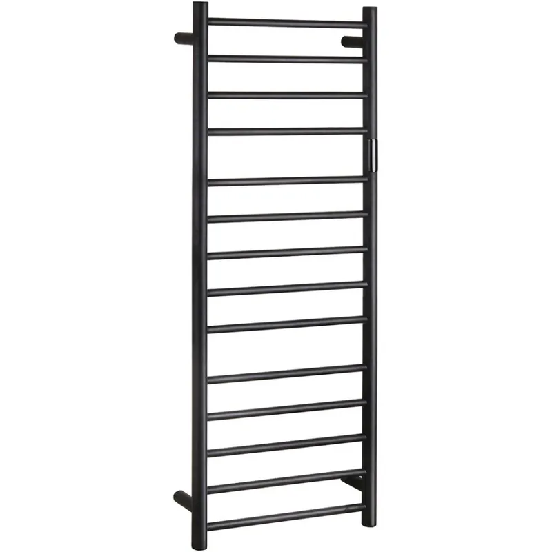 Značkový Elektrický sušák ručníků 450x1320 mm, 180 W, nerez, černá (704151050)
