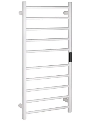 Značkový Elektrický sušák ručníků 450x960 mm, 130 W, nerez, bílá (704151044)