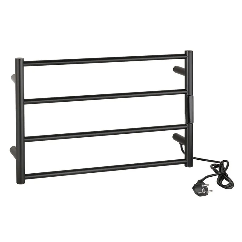 Vysoce Kvalitní Elektrický sušák ručníků 560x370x90 mm, 63 W, nerez, černá (704151080)