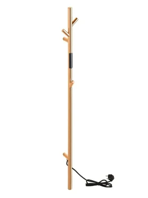Sleva Elektrický sušák ručníků 1180 mm, tyč, 30W, nerez, lesk, měděná zlatá (704154011)