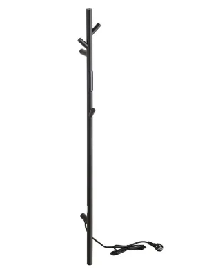 Elektrický sušák ručníků 1180 mm, tyč, 30W, nerez, černá (704151010) Finale Uitverkoop