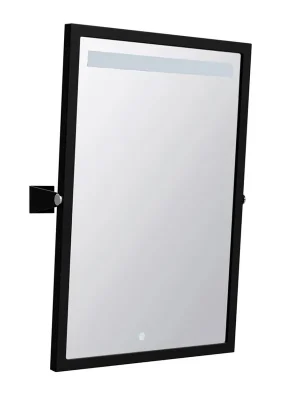 Help výklopné zrcadlo s LED osvětlením, dotykový senzor, 400 x 600 mm, černé (301201030) Kupte Ještě Dnes