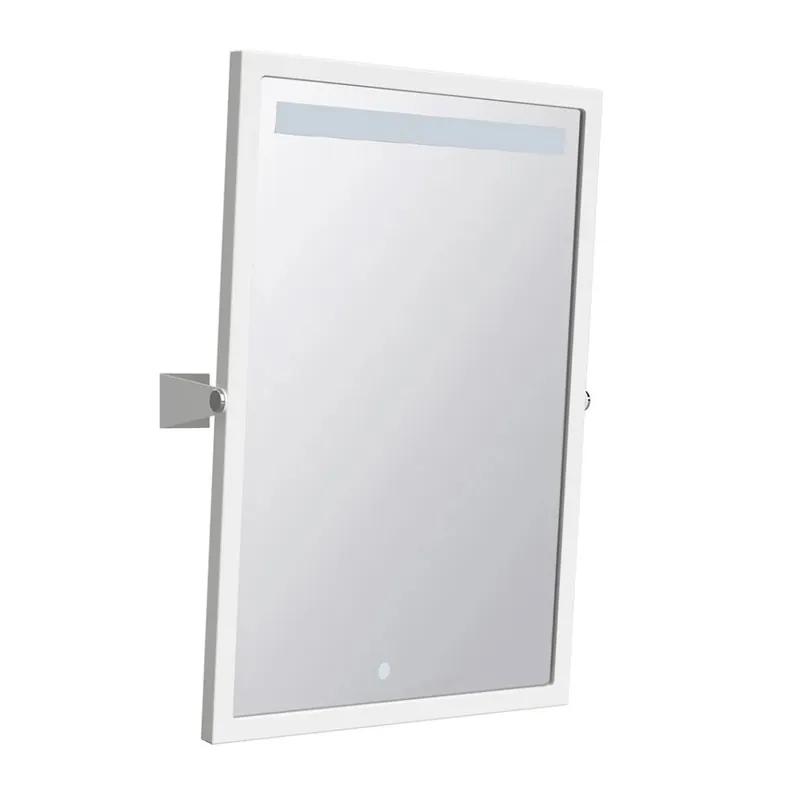 Bestseller Help výklopné zrcadlo s LED osvětlením, dotykový senzor, 400 x 600 mm, bílé (301201034)