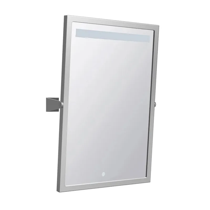 Help výklopné zrcadlo s LED osvětlením, dotykový senzor, 400 x 600 mm, nerez, mat (301201035) Expresní Doručení