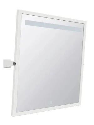 Seizoensaanbieding Help výklopné zrcadlo s LED osvětlením, dotykový senzor, 600 x 600 mm, bílé (301201044)