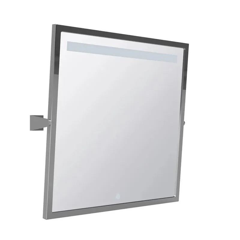Help výklopné zrcadlo s LED osvětlením, dotykový senzor, 600 x 600 mm, nerez, lesk (301201041) Dokud Zásoby Vydrží