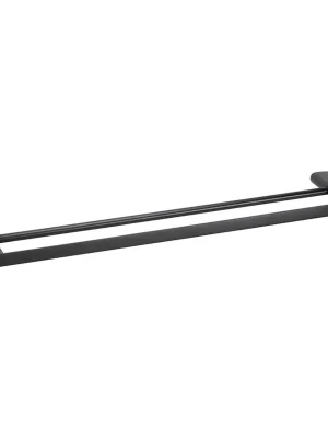 Alleen Vandaag Organic Black držák ručníků dvojitý 600 mm (167104050)