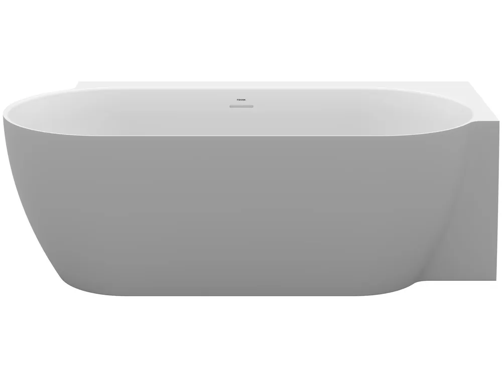 Certifikovaný Vana Freedom Corner II Tec 175x86 P, volně stojící, Smoke Grey/bílá, krytka odtoku bílá (CC81500000)