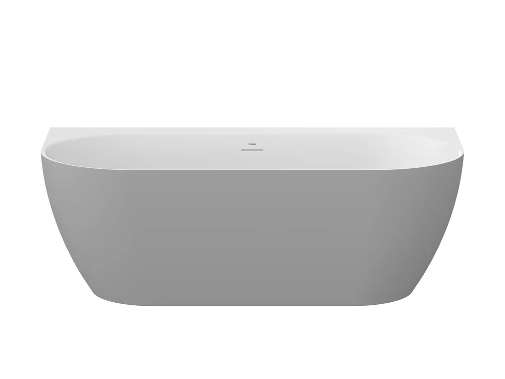 Vana Freedom Wall Tec 170x87, volně stojící, Smoke Grey/bílá, krytka odtoku bílá (CE31500000) Dokud Zásoby Vydrží