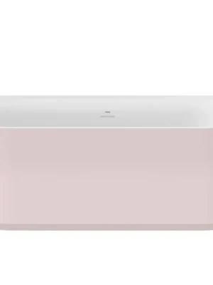 Vana Ypsilon Wall 178x86, volně stojící, Alabaster Pink/bílá, krytka odtoku bílá (XC00100084) Vysoce Kvalitní