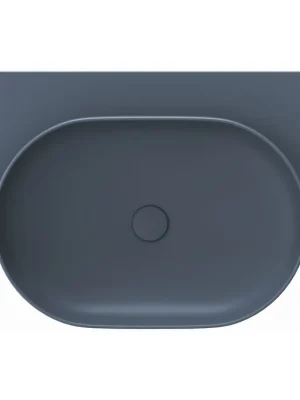 Vrácení Zdarma Umyvadlo Yard 60, bez otvoru pro baterii, bez přepadu, Deepsea Blue (XJX07060000)