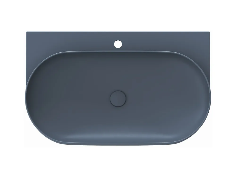 Alleen Vandaag Umyvadlo Yard 80, s otvorem pro baterii, bez přepadu, Deepsea Blue (XJX07280000)