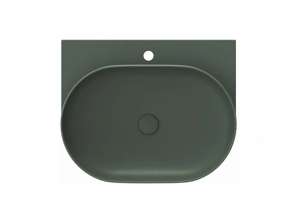Beperkt Aanbod Umyvadlo Yard 60, s otvorem pro baterii, bez přepadu, Grey Green (XJX08260000)