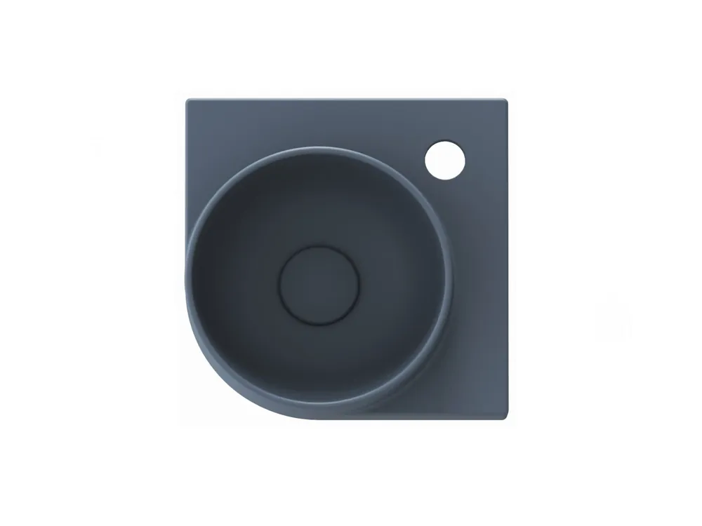 Veilige Betaling Umývátko Yard 28 C, s otvorem pro baterii, bez přepadu, Deepsea Blue (XJX07228000)