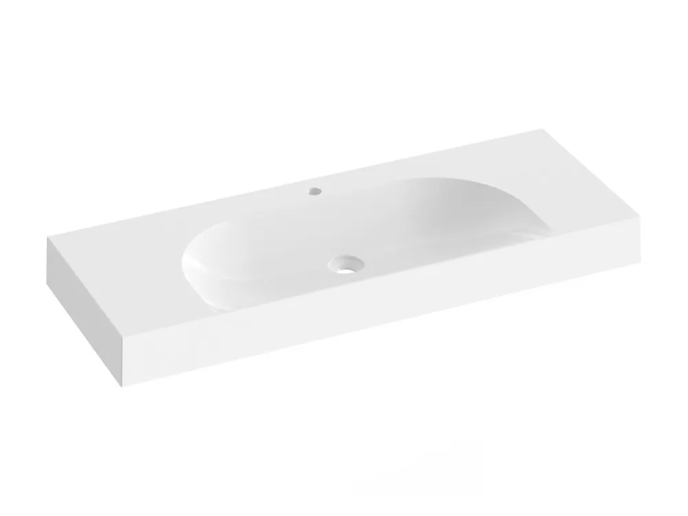 Umyvadlo Lite 120/80 S, s otvorem pro baterii, bez přepadu (XJX01212000) Veilige Betaling