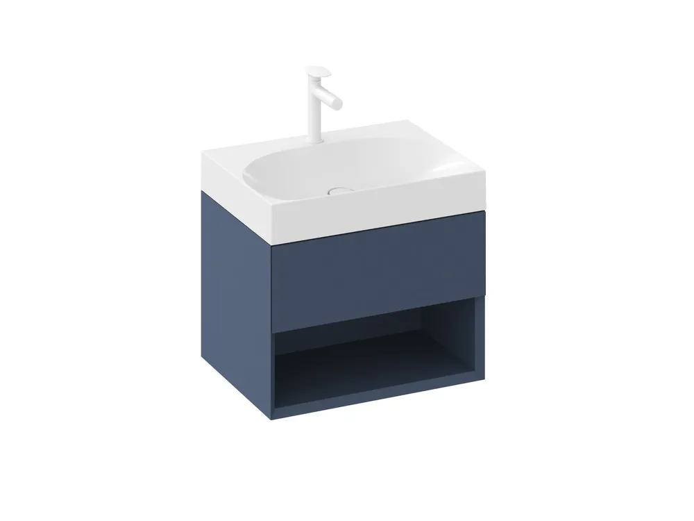 SD Lite 60 skříňka pod umyvadlo Deepsea Blue (X000001857) Tijdelijk Beschikbaar