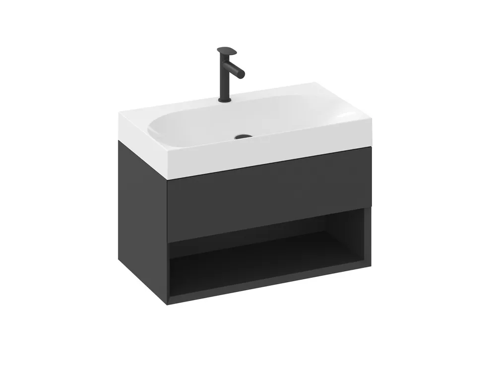 Nu Kopen SD Lite 80 skříňka pod umyvadlo černá matná (X000001862)