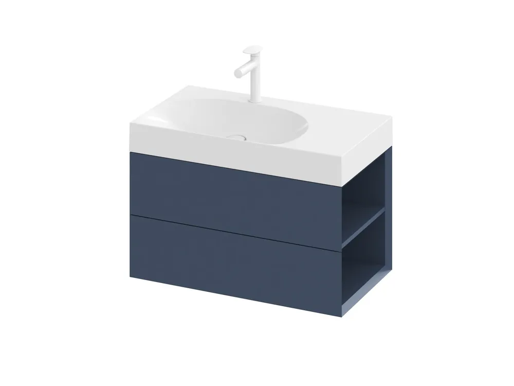 SD Lite 80 P skříňka pod umyvadlo Deepsea Blue (X000001887) Merkproduct