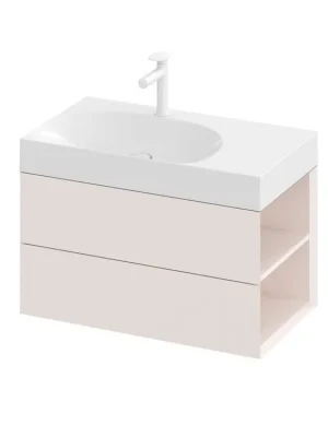 Certifikovaný SD Lite 80 P skříňka pod umyvadlo Alabaster Pink (X000001890)