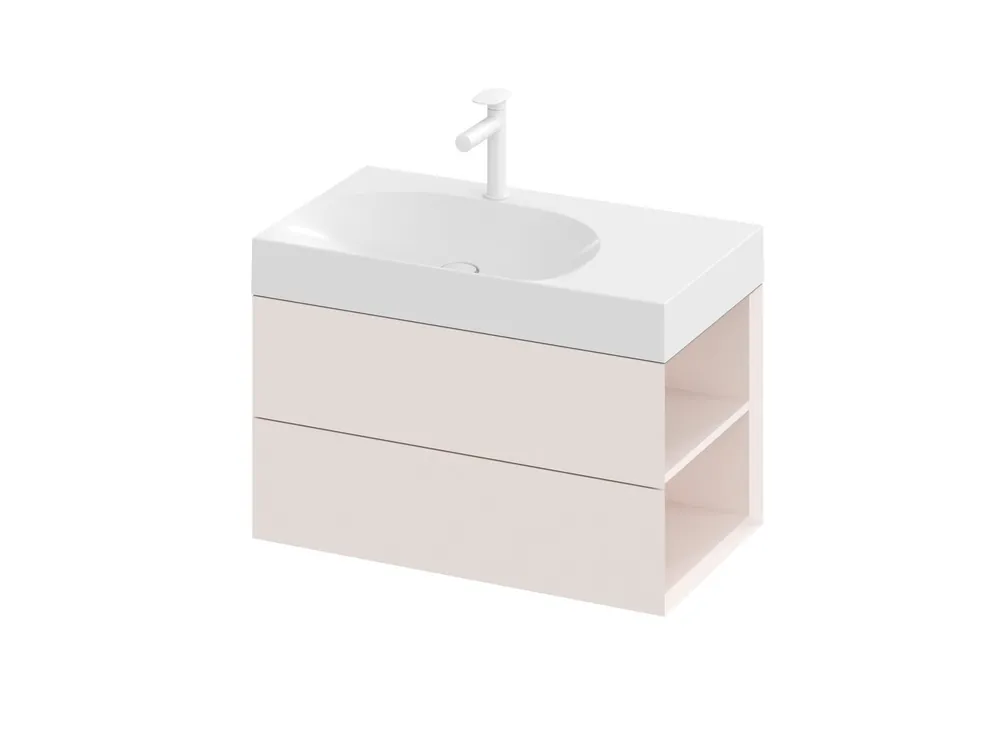 Certifikovaný SD Lite 80 P skříňka pod umyvadlo Alabaster Pink (X000001890)