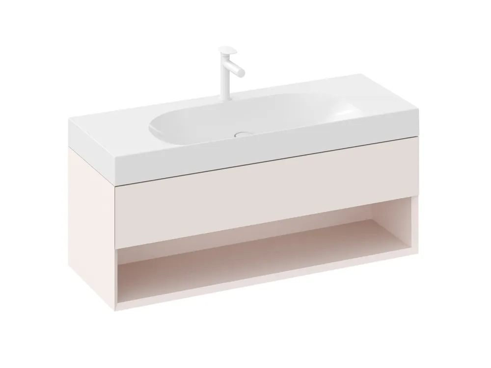Laatste Kans SD Lite 120 skříňka pod umyvadlo Alabaster Pink (X000001872)