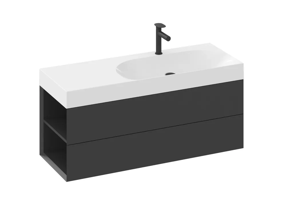Alleen Vandaag SD Lite 120 L skříňka pod umyvadlo černá matná (X000001880)