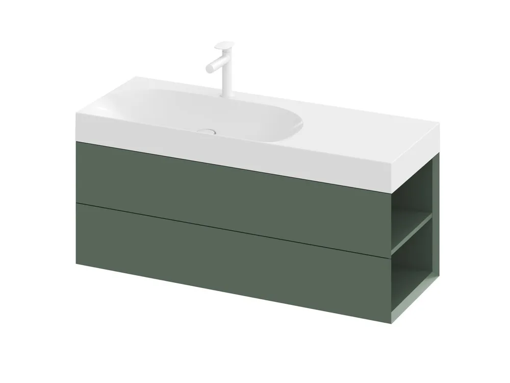 SD Lite 120 P skříňka pod umyvadlo Grey Green (X000001894) Koop Vandaag