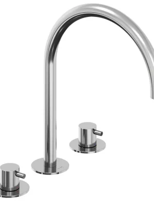 ES 018.00CR umyvadlová stojánková 3-otvorová baterie 270 mm bez výpusti, chrom (X070195) Denní Nabídka