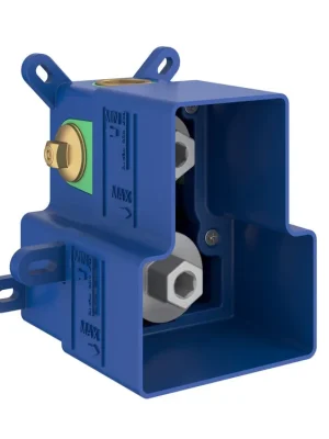 Bezpečná Platba RB 07E.50 základní těleso pro podomítkové baterie, R-box Vertical 1/2 (X070234)
