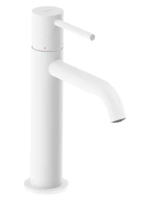 ES 012.11WV umyvadlová stojánková baterie BeCool 190 mm bez výpusti, White Velvet (X070395) Oblíbený