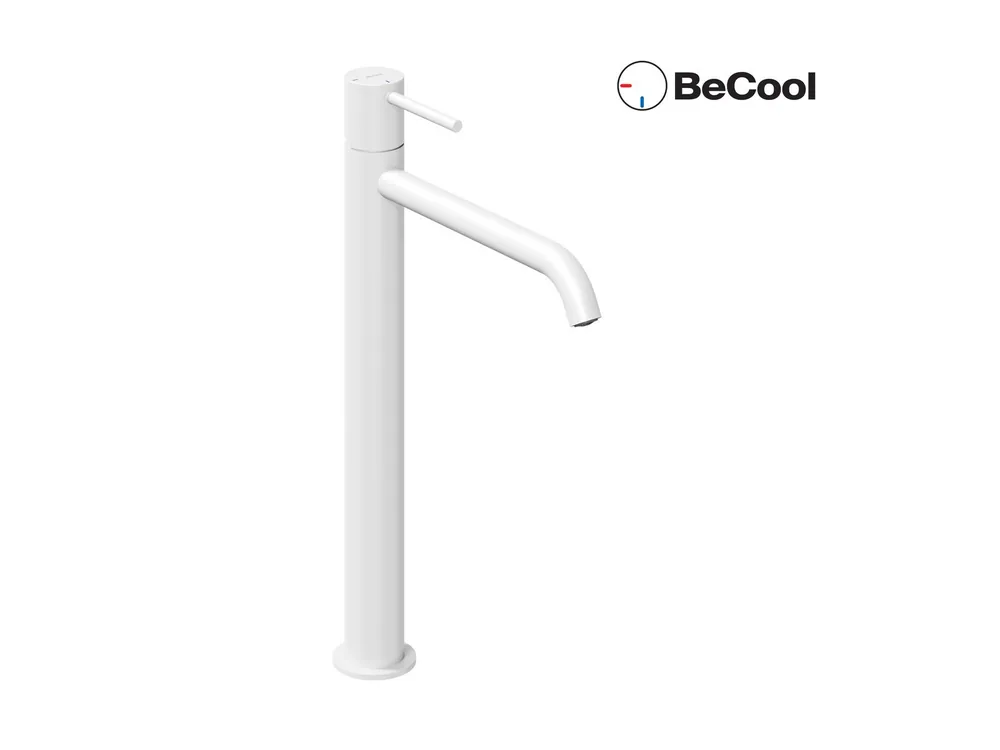 ES 015.11WV umyvadlová stojánková baterie BeCool 340 mm bez výpusti, White Velvet (X070405) Akce