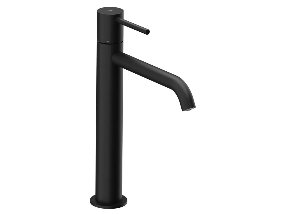 ES 014.20BLM umyvadlová stojánková baterie 250 mm bez výpusti, Black Matt (X070392) Lage Kosten