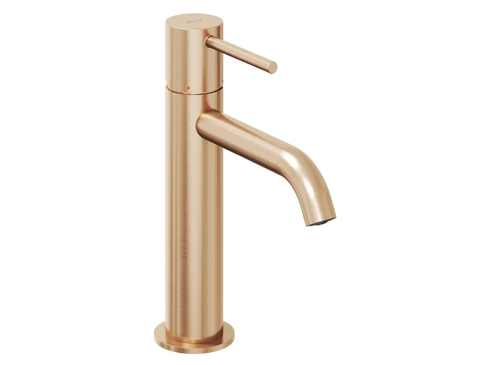 Gratis Retour ES 012.60RGB umyvadlová stojánková baterie 190 mm bez výpusti, Rose Gold Brushed (X070347)